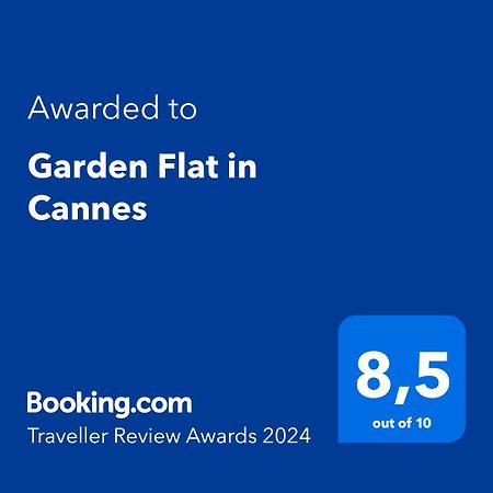 Garden Flat In Cannes Zewnętrze zdjęcie